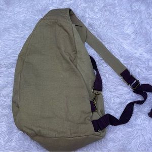 Earthbound Trading Company Canvas Slingback Backpack